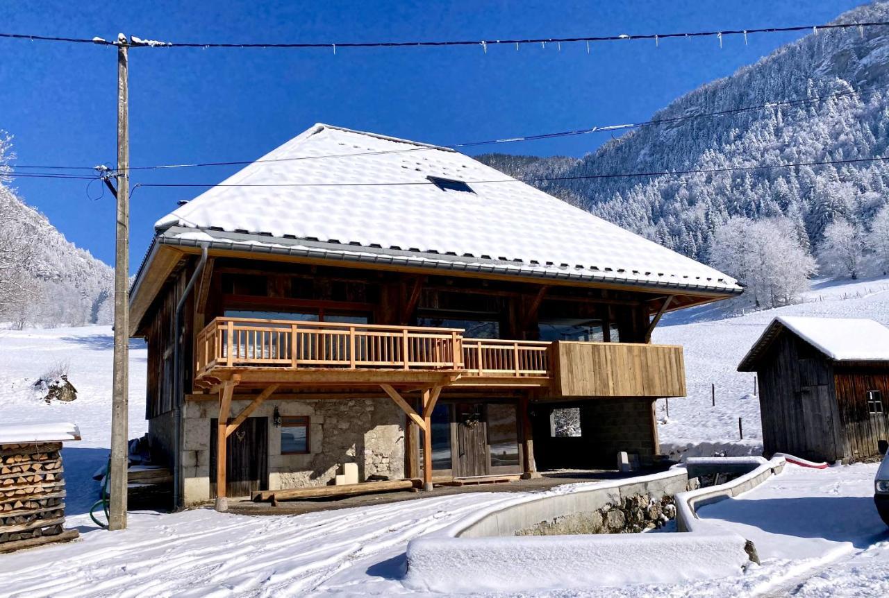 La Grange Au Ruisseau Villa Bellecombe-en-Beauges ภายนอก รูปภาพ